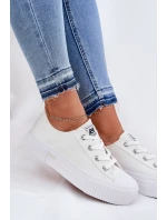 Dámské Tenisky Na Platformě Bílé LEE ISLA C WOMEN LOW 50251001