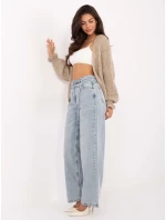 Kalhoty D80018BB62570L191 světle modré