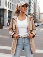 Dámská přechodná bunda parka MOZA béžová FashionStreet TY4283