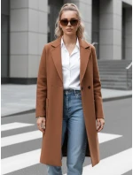 Dámský dlouhý velbloudí kabát LINNORE oversize FashionStreet NY0703