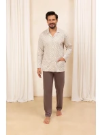 Pyžamo Regina 486 dlouhé/r 2XL-3XL z25/26 pánské rozepínací Pyžamo Regina 486 dlouhé/r 2XL-3XL z25/26 pánské rozepínací