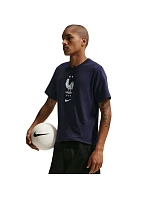 Pánské fotbalové tričko Nike FFF Soccer T-shirt navy blue IH2181 498 pánské