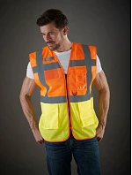 Yoko HVW 820 Hi-Vis síťovaná bezpečnostní vesta 79.W820 hi vis yellow Yoko HVW 820 Hi-Vis síťovaná bezpečnostní vesta 79.W820 hi vis yellow