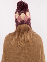 Čepice AT CZ CHA9213.91 bordó Čepice AT CZ CHA9213.91 bordó