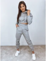 Dámská tepláková souprava SERINE light grey FashionStreet AY0642