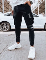 Pánské bojové kalhoty černé FashionStreet UX4306