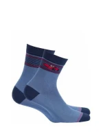 Chlapecké vzorované ponožky Wola W44.P01 U44.P01 33-38