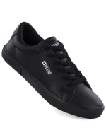 Pánské nízké tenisky z eko kůže černé Big Star TT174002