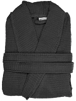 The One Towelling Waffle Bathrobe Vaflový župan 48.1044 anthracite The One Towelling Waffle Bathrobe Vaflový župan 48.1044 anthracite