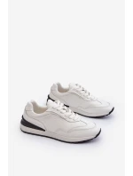 Mužské kožené tenisky BIG STAR NN174288 bílé