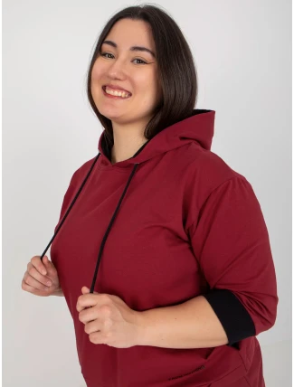 Tunika RV TU 8241.54P kaštanová Tunika RV TU 8241.54P kaštanová