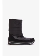 Dámské Sněhule S Zipem Progress PROGJ-22-130 Černé Dámské Sněhule S Zipem Progress PROGJ-22-130 Černé