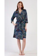 Dámské domácí šaty s krátkým rukávem Medvídek