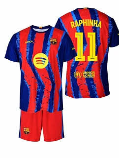 FC Barcelona Raphinha sada dresů junior box šortky 2025/26 BC59ER kids