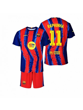 FC Barcelona Raphinha sada dresů junior box šortky 2025/26 BC59ER kids FC Barcelona Raphinha sada dresů junior box šortky 2025/26 BC59ER kids
