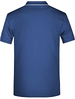 Daiber JN 728 Pánské piqué polo s kontrastní légou 02.0728 navy/white Daiber JN 728 Pánské piqué polo s kontrastní légou 02.0728 navy/white