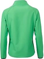 Daiber JN 1129 Dámská 2-vrstvá promo softshellová bunda 02.1129 green/navy