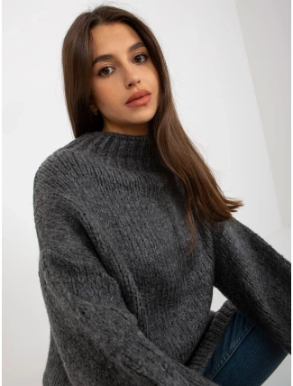 Dámský svetr LC SW 3018.97P tmavě šedý