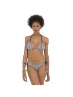 Dámské plavky vrchní díl B8210 modro-bílý - Selmark