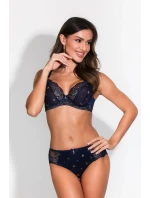 Dámská podprsenka BLISS BRALETTE 19210 Tmavě modrá vzor - Mediolano Dámská podprsenka BLISS BRALETTE 19210 Tmavě modrá vzor - Mediolano