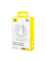 Kabel Baseus Gem typ C-Typ C 100W 1m (fialový)