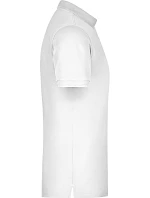 Daiber JN 710 Pánské elastické piqué polo 02.0710 white Daiber JN 710 Pánské elastické piqué polo 02.0710 white