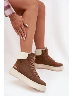 Dámské zimní boty s kožíškem Lee Cooper LCJ-25-01-3735 hnědé Dámské zimní boty s kožíškem Lee Cooper LCJ-25-01-3735 hnědé