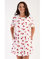 Dámské domácí šaty s krátkým rukávem Valentýna