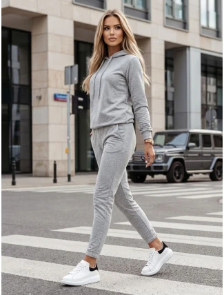 Dámská tepláková souprava MIGEL light grey FashionStreet AY1083