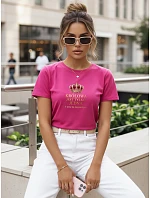 Dámské bavlněné tričko There is only one Queen černé FashionStreet NX5035RY Dámské bavlněné tričko There is only one Queen černé FashionStreet NX5035RY