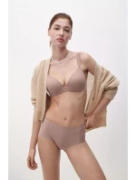 Dámská podprsenka Body Make-Up Illusion Shorty EX - BROWN - sv. hnědá 00ZE - TRIUMPH Dámská podprsenka Body Make-Up Illusion Shorty EX - BROWN - sv. hnědá 00ZE - TRIUMPH