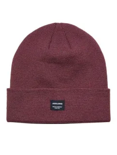 Jack & Jones Jacdna Beanie Noos M 12092815 burgundy pánské