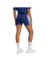 Dámské kraťasy adidas Essentials 3-Stripes High Waisted Biker, modré, JE1225, dámské Dámské kraťasy adidas Essentials 3-Stripes High Waisted Biker, modré, JE1225, dámské