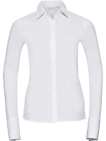 Russell Athletic 960F Elastická halenka "Ultimate" s dlouhým rukávem 11.960F white Russell Athletic 960F Elastická halenka "Ultimate" s dlouhým rukávem 11.960F white