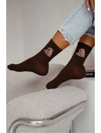Dámské ponožky Sedící kapybara 0200.192