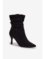 Boty na podpatku  model 217173 Step in style