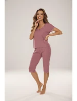 Pyžamo De Lafense 880 Hazel kr/sr S-2XL