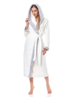 Dlouhý dámský župan L&L 9145 Hft 4XL