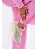 Sportovní Boty Tenisky Dámské Big Star RR274A145 HI-POLY SYSTEM Béžové