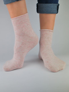 Dámské ponožky SB022-W-01 Pink - NOVITI