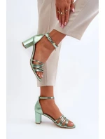 Dámské sandály 24SD98-6768 zelené - Step in style Dámské sandály 24SD98-6768 zelené - Step in style