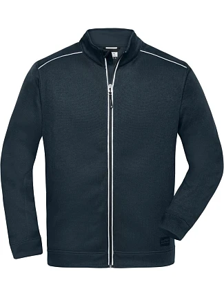 Daiber JN 898 Pánská pracovní pletená fleece bunda - Solid 02.0898 navy/navy Daiber JN 898 Pánská pracovní pletená fleece bunda - Solid 02.0898 navy/navy