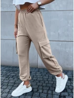 Dámské tepláky BAGGY beige FashionStreet UY1607