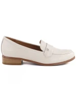 Dámské polobotky lords beige Potocki SZ12786