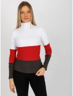 Dámská halenka RV BZ 8465 1.15P ecru - FPrice Dámská halenka RV BZ 8465 1.15P ecru - FPrice