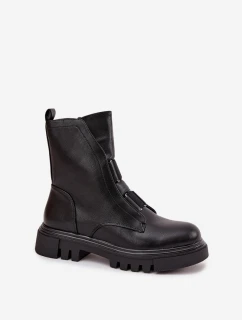 Dámské zateplené workery na zip Jezzi Mailyra – černé