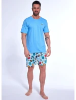 Pyžamo Cornette 326/174 Travel kr/r M-2XL pánské Pyžamo Cornette 326/174 Travel kr/r M-2XL pánské