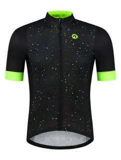 Rogelli pánský dres TERRAZZO černý/žlutý M