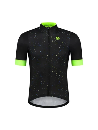 Rogelli pánský dres TERRAZZO černý/žlutý M Rogelli pánský dres TERRAZZO černý/žlutý M