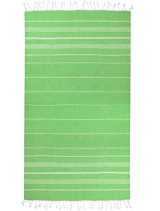 The One Towelling Hamam Sultan Hamam ručník "Sultan" 48.1019 lime/white The One Towelling Hamam Sultan Hamam ručník "Sultan" 48.1019 lime/white